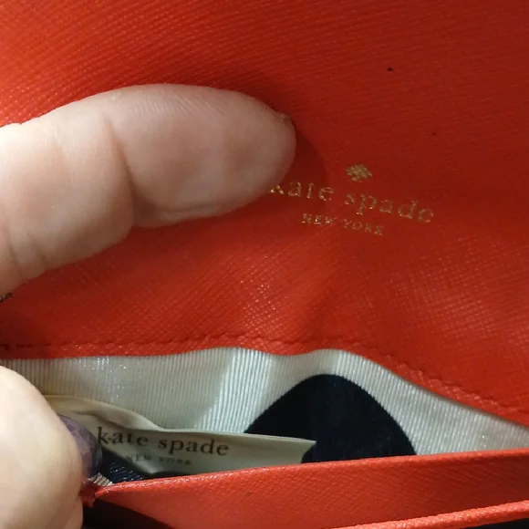Kate Spade Red Card Holder - Picture 4 of 9